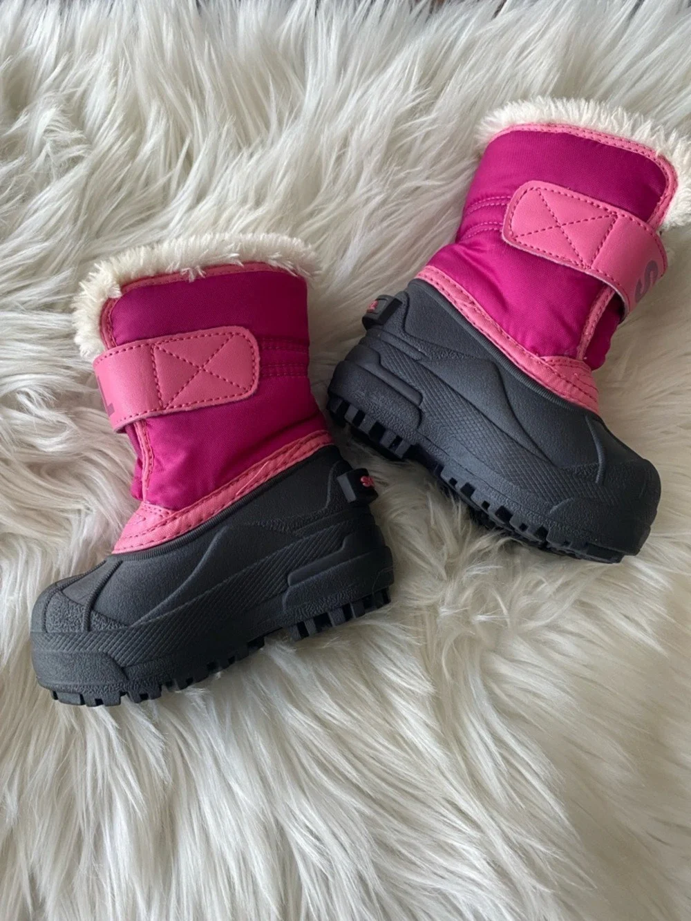 Sorel toddler Pink and Hot Pink Kids' Winter Boots